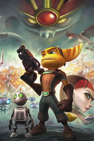 Ratchet and Clank Future iPhone Wallpaper #2