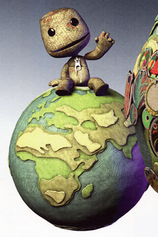 LittleBigPlanet iPhone and iPod Touch Wallpaper #1