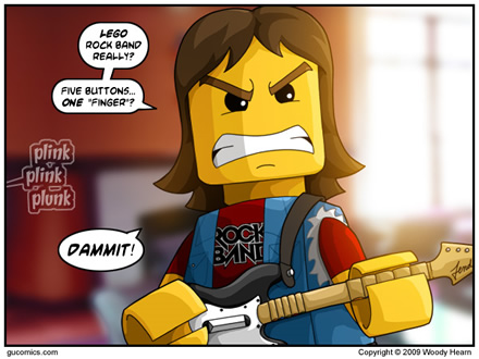 LEGO Rock Band Comic