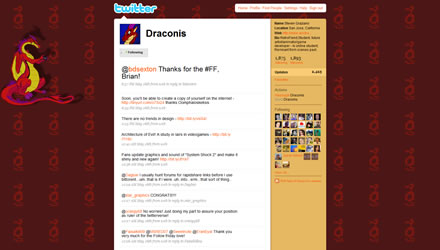 Draconis Twitter Background