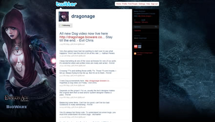 DragonAge Twitter Background