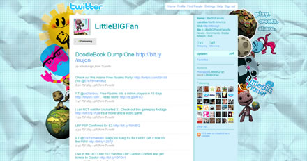 LittleBIGFansite Twitter Background