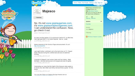 Majesco Twitter Background