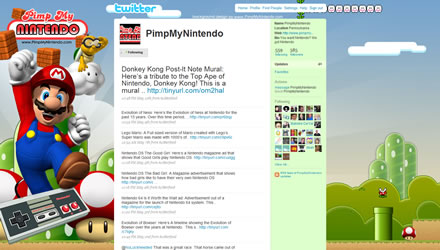 PimpMyNintendo Twitter Background