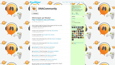 XNACommunity Twitter Background
