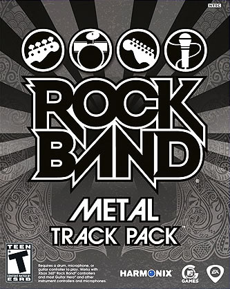 Rock Band Metal Track Pack Ships