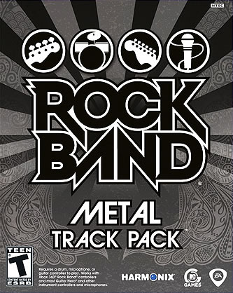 Rock Band Metal Track Pack