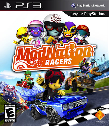 ModNation Racers - PlayStation 3 Box Art