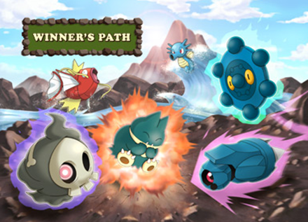 Winner's Path Route for the Pokewalker